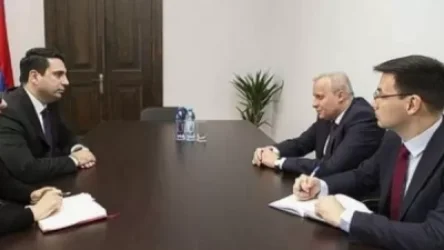Ալեն Սիմոնյանը Սերգեյ Կոպիրկինի հետ քննարկել է Արցախում ստեղծված իրավիճակը
