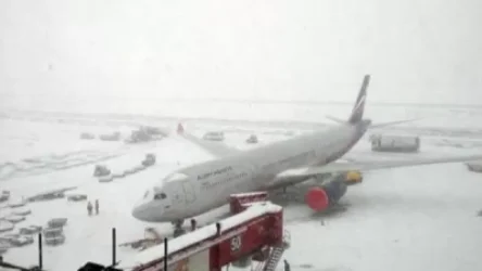 Մոսկվայում ուժեղ ձյան պատճառով ավելի քան 20 չվերթ է հետաձգվել ու չեղարկվել