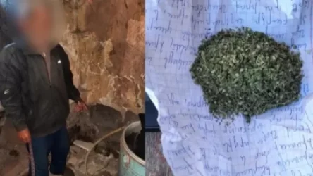 ՏԵՍԱՆՅՈՒԹ. Կումայրիի ոստիկանները թոշակառուի տանը թմրանյութ են հայտնաբերել