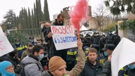 Բողոքի ցույց Վրաստանում. կան տասնյակ բերման ենթարկվածներ