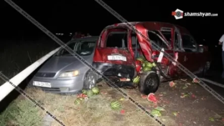 Խոշոր վթար Արարատի մարզում. կա վիրավոր