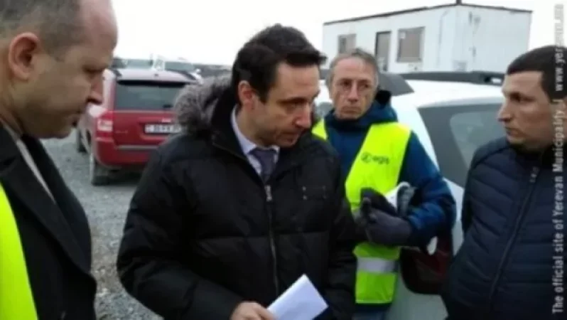 Հայկ Մարությանն այցելել է նոր ճանապարհահատվածի շինհրապարակ