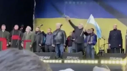 ՏԵՍԱՆՅՈՒԹ․ Պորոշենկոյի ուղղությամբ ձվեր են նետել, դիպչել է նրա կնոջը