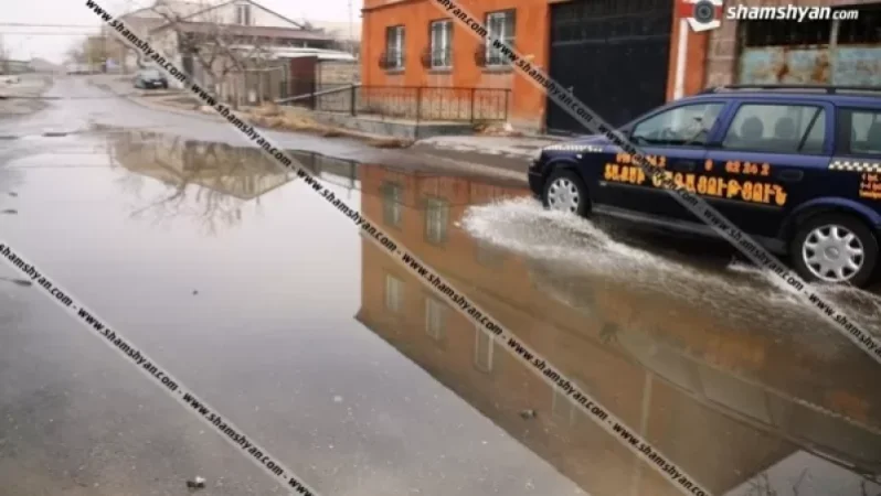 Photos: Sewage Floods Homes in Yerevan's Silikian District