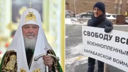 ՏԵՍԱՆՅՈՒԹ.  Գրիգոր Կեցյանը դիմել է պատրիարք Կիրիլին՝ խնդրելով օգնել գերիների հարցում