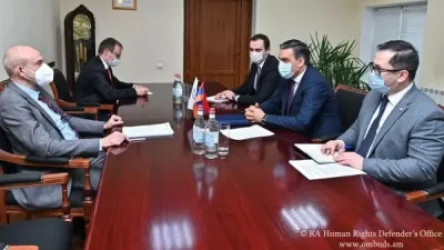 Թաթոյանը ՀՀ–ում Գերմանիայի դեսպանին ներկայացրել է Ադրբեջանում պահվող հայ գերիների հարցը