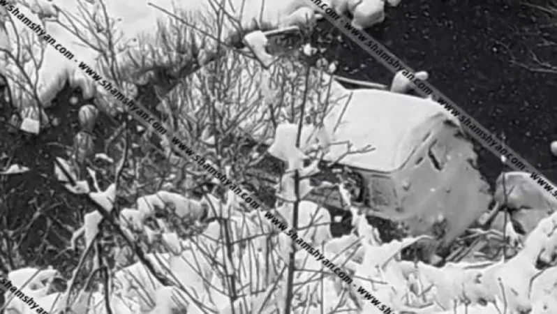 Մերկասառույցի պատճառով ՀՀ ՊՆ УАЗ մակնիշի ավտոմեքենան հայտնվել է ձորում. վիրավորները ՊՆ ծառայողներ են