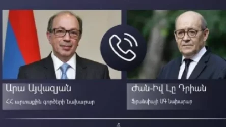 ՀՀ և Ֆրանսիայի ԱԳ նախարարները քննարկել են հետպատերազմյան իրադրությունը