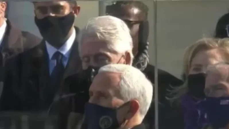 VIDEO: Clinton Falls Asleep During Biden's Speech