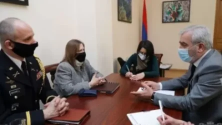 Անդրանիկ Քոչարյանն ընդունել է Լին Թրեյսիին