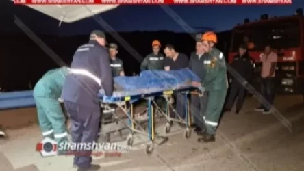 Ողբերգական ավտովթար՝ Կոտայքի մարզում. վարորդի դին մեծ դժվարությամբ դուրս են բերել փրկարարները