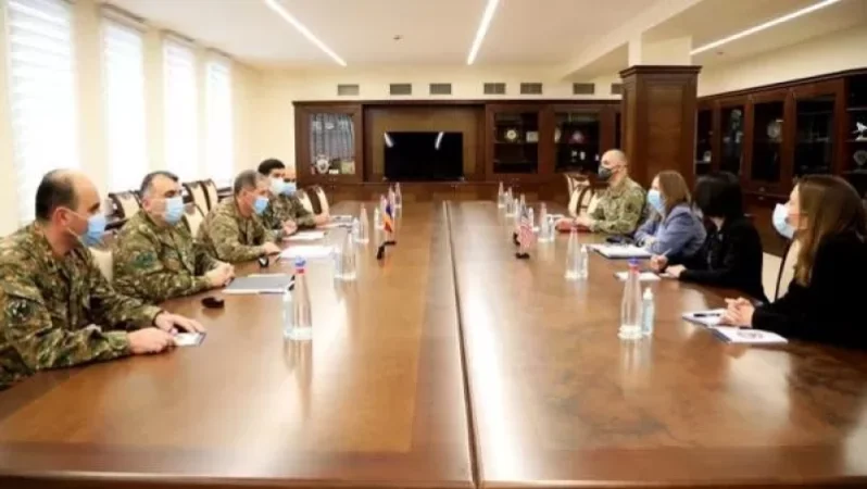 Chief of General Staff Receives US Ambassador in Armenia