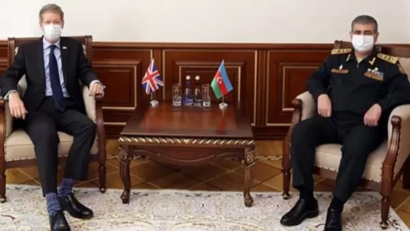 Ադրբեջանում Մեծ Բրիտանիայի դեսպանը Հասանովի հետ հանդիպման ժամանակ խոստացել է «ջանքեր գործադրել ռազմական ոլորտում ադրբեջանա-բրիտանական համագործակցության զարգացման համար»
