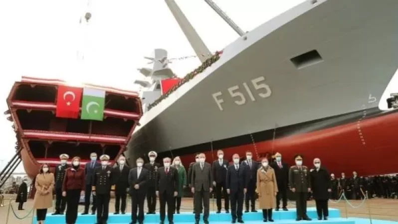 Թուրքիայում ջուրն են իջեցրել սեփական արտադրության առաջին ռազմանավը