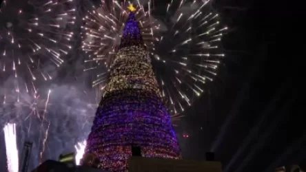 ՏԵՍԱՆՅՈՒԹ. Գլխավոր տոնածառի լույսերը վառվեցին