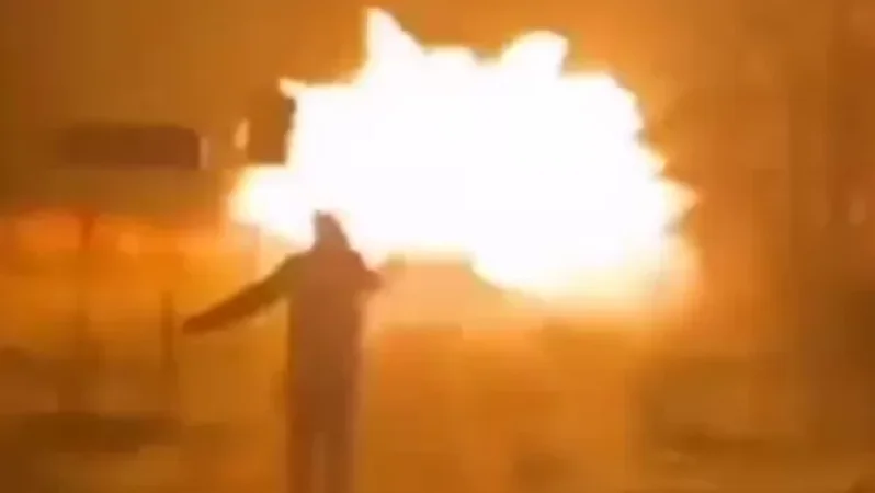 VIDEO: Protesters Detonate Bridge