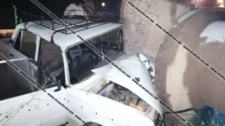 Արարատի մարզում 66-ամյա վարորդը ВАЗ 2106-ով բախվել է ջրատարի բետոնե արգելապատնեշին. կան վիրավորներ