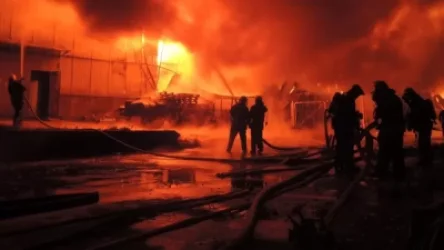 Մյասնիկյան փողոցում տուն է այրվում