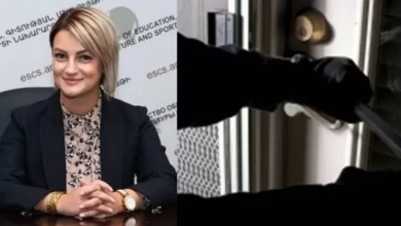 Թալանել են փոխնախարարի բնակարանը