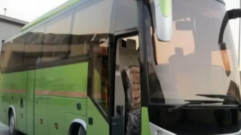 Bus of Tehran-Yerevan Route Involved in Accident