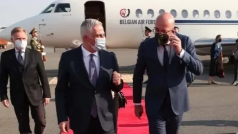 Եվրոպական խորհրդի նախագահ Շառլ Միշելը ժամանել է Հայաստան