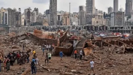 Նոր տեսանյութ. պայթյունի պահին ինչ է կատարվել Բեյրութում