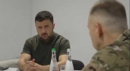 Զելենսկին այցելել է Կուրսկի շրջանի մոտ գտնվող սահմանամերձ գոտի