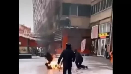 18+ ՏԵՍԱՆՅՈՒԹ.  Մոսկվայի կենտրոնում ինքնահրկիզված տղամարդը մահացել է