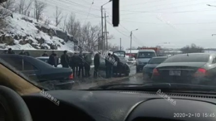 Խոշոր վթար է տեղի ունեցել Բալահովիտ-Աբովյան ճանապարհին