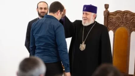 Կաթողիկոսն ընդունել է տարբեր ոլորտներում հաջողություններ արձանագրած երիտասարդների