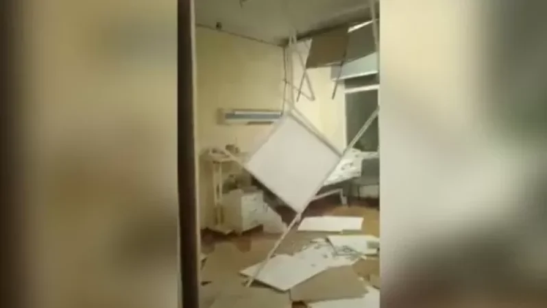 Բաթումիում հիվանդասենյակներից մեկում կախովի առաստաղը փլուզվել է․ պալատում 4 երեխա է եղել