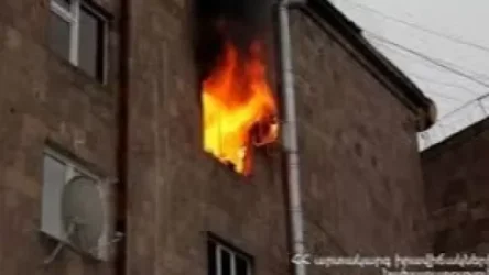 Սայաթ-Նովայի բնակարաններից մեկում հրդեհ է բռնկվել