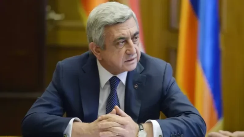 Սերժ Սարգսյանն այս պահին Հանրապետության հրապարակի վրանում է