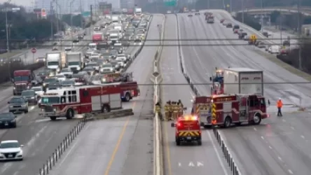 ՏԵՍԱՆՅՈՒԹ. Տեխասում մոտ 100 մեքենա է բախվել միմյանց