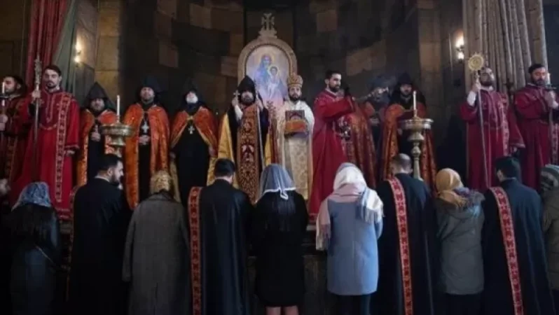 Մայր Աթոռ Սուրբ Էջմիածնի միաբանությունը նշել է Տեառնընդառաջի տոնը