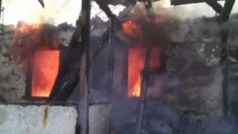 Ալավերդի քաղաքում հրդեհ է բռնկվել