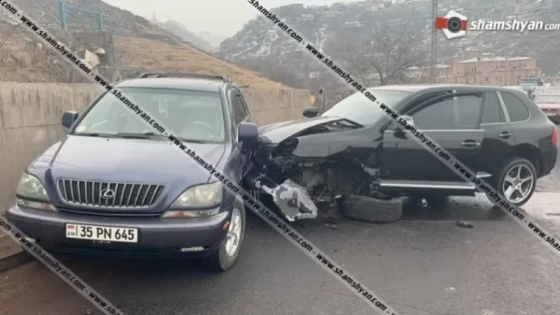 Խոշոր ավտովթար Սարալանջի նորակառույց ճանապարհին․ ավտոմեքենաները վերածվել են մետաղե ջարդոն