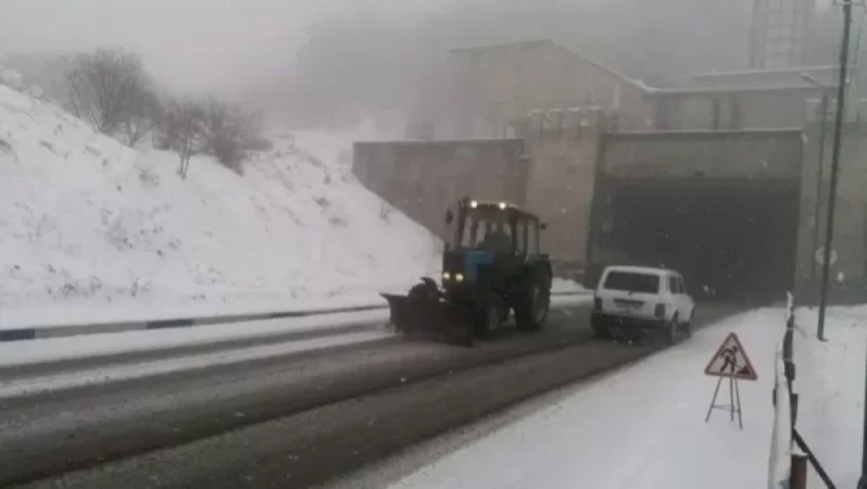 Ծովագյուղից դեպի Դիլիջանի թունել սաստիկ բուք է