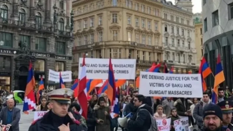Վիեննայում Սումգայիթի և Բաքվի ջարդերի հիշատակին նվիրված քայլերթ և ցույց է կայացել