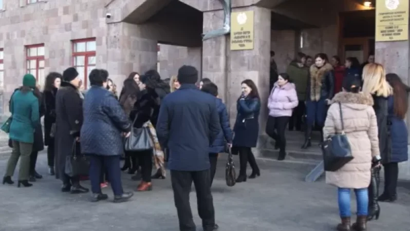 Գյումրու թիվ 19 դպրոցում դասապրոցես չի իրականացվել