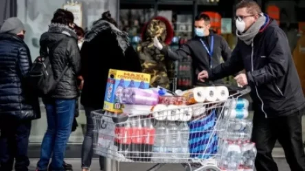 ՏԵՍԱՆՅՈՒԹ․ Իտալիայում խուճապ կա․ մարդիկ դատարկում են խանութները