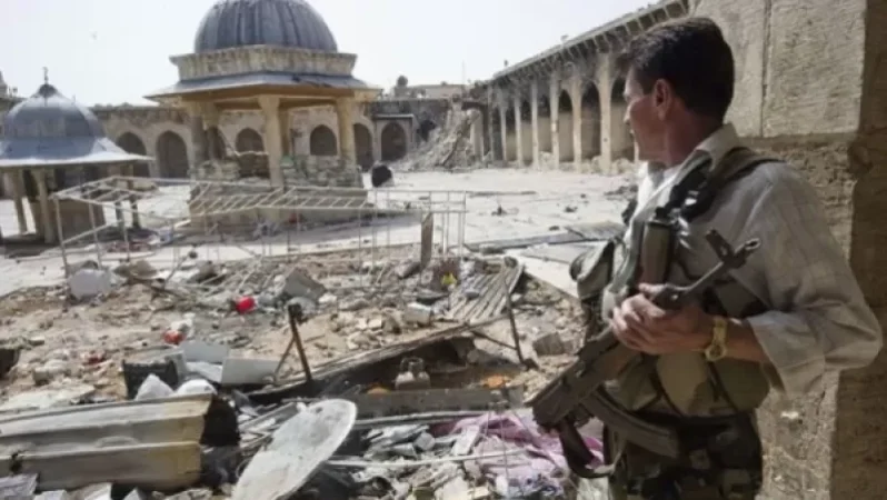 Սիրիացի սակրավորները ականազերծում են Հալեպի արվարձանները