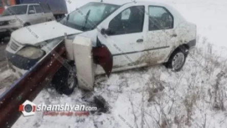 Սյունիքի մարզում իրանցի 65-ամյա վարորդը բախվել է երկաթե արգելապատնեշին. կա վիրավոր