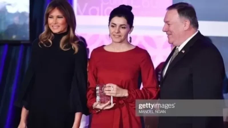 Հայ լրագրողը մրցանակ ստացավ ԱՄՆ պետքարտուղարից և առաջին տիկնոջից