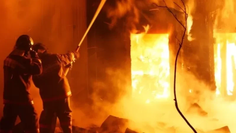 Հրդեհ Բաքվում․ բարձրահարկ շենք է այրվում