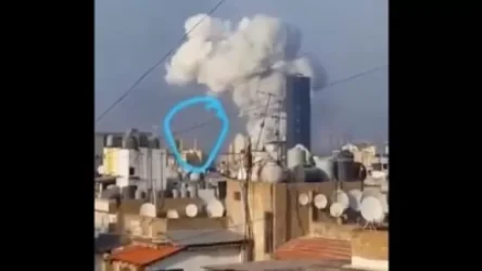 ՏԵՍԱՆՅՈՒԹ. Թռչուն, թե՞ պայթուցիկ. պայթյունից վայրկյաններ առաջ ինչ է մոտենում Բեյրութի նավահանգսին