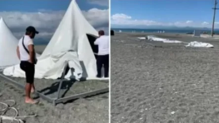 Ապամոնտաժվում են «Սպիտակ Շորժա» հանգստի գոտու տաղավարները