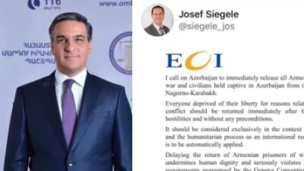 «Կոչ եմ անում Ադրբեջանին անհապաղ ազատել գերության մեջ պահվողներին». Եվրոպական օմբուդսմանի գլխավոր քարտուղար