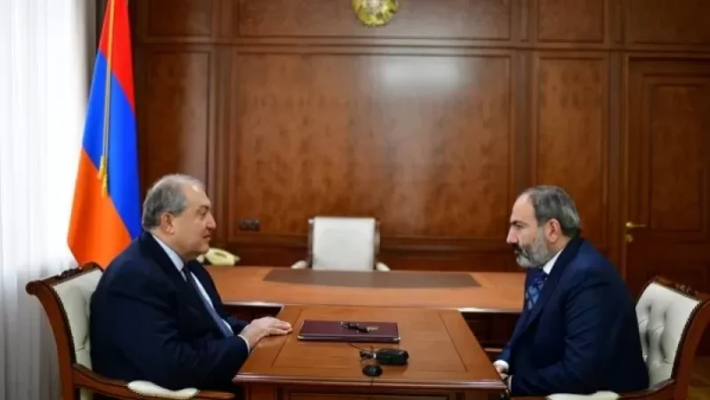 Նախագահ Արմեն Սարգսյանը և Նիկոլ Փաշինյանն այսօր հանդիպել են