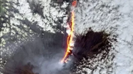 ՏԵՍԱՆՅՈՒԹ․ Ինչ տեսք ունի այսօր երկրի վրա ամենամեծ ակտիվ հրաբուխը